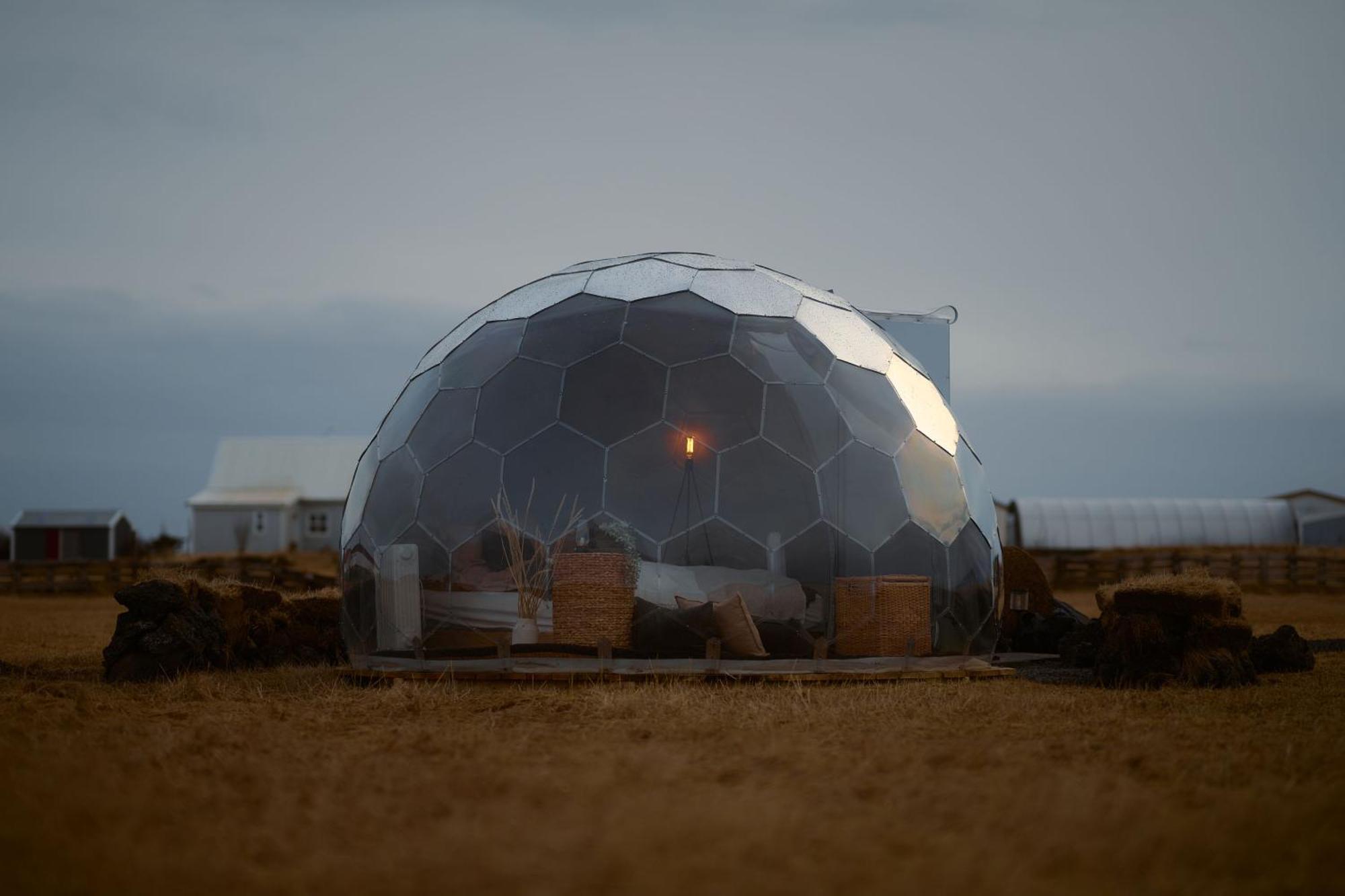 Helja Stay Glamping Domes Hella Dış mekan fotoğraf